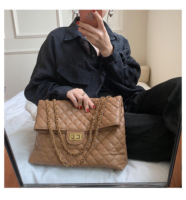 HB017 – Leather Crossbody Bags for Women – Brown